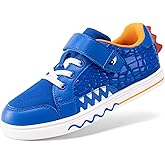 DREAM PAIRS Boys Sneakers Little Kids Toddler Shoes Storybook Causal Walking Shoes Non-Slip with Hook and Loop