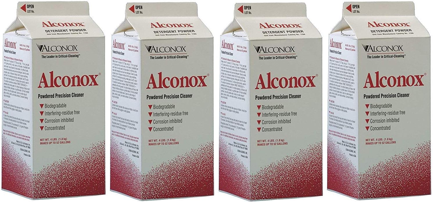 Alconox Detergent Cleaning Concentrate 4 lb. Container (Fоur Paсk)