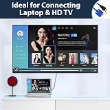 Pipestation HDMI to VGA Adapter Cable 1.5m Full HD 1080p PC Laptop Monitor view 3