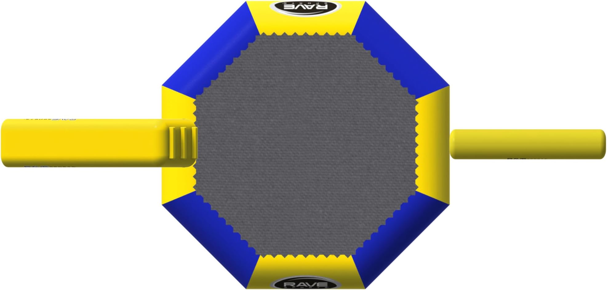 Rave Sports Bongo Water Bounce Platform -10' with Slide and Log