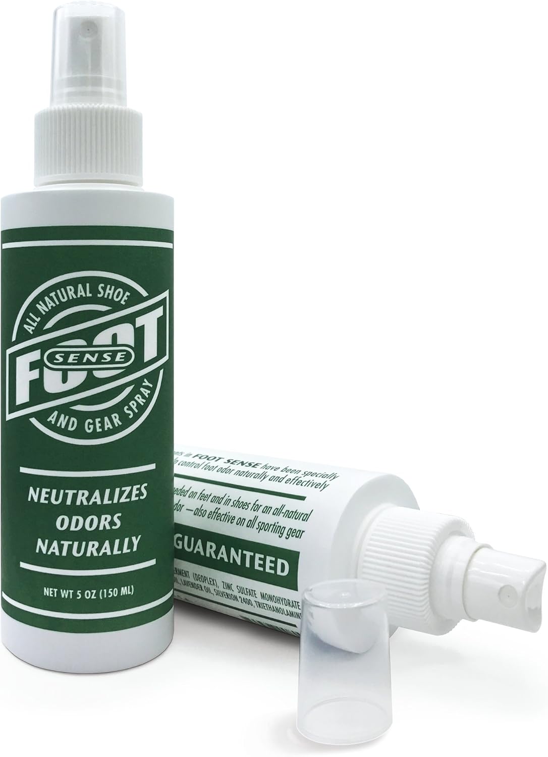 FOOT SENSE Bundle - FOOT SENSE All Natural Foot and Shoe Powder 3.5 oz & FOOT SENSE All Natural Shoe and Gear Spray 5 oz - Odor Fighting Combo: Electronics