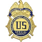 Universal Metal Badge, Enameled &amp; Plated, Suitable for Dressing up and Role Play
