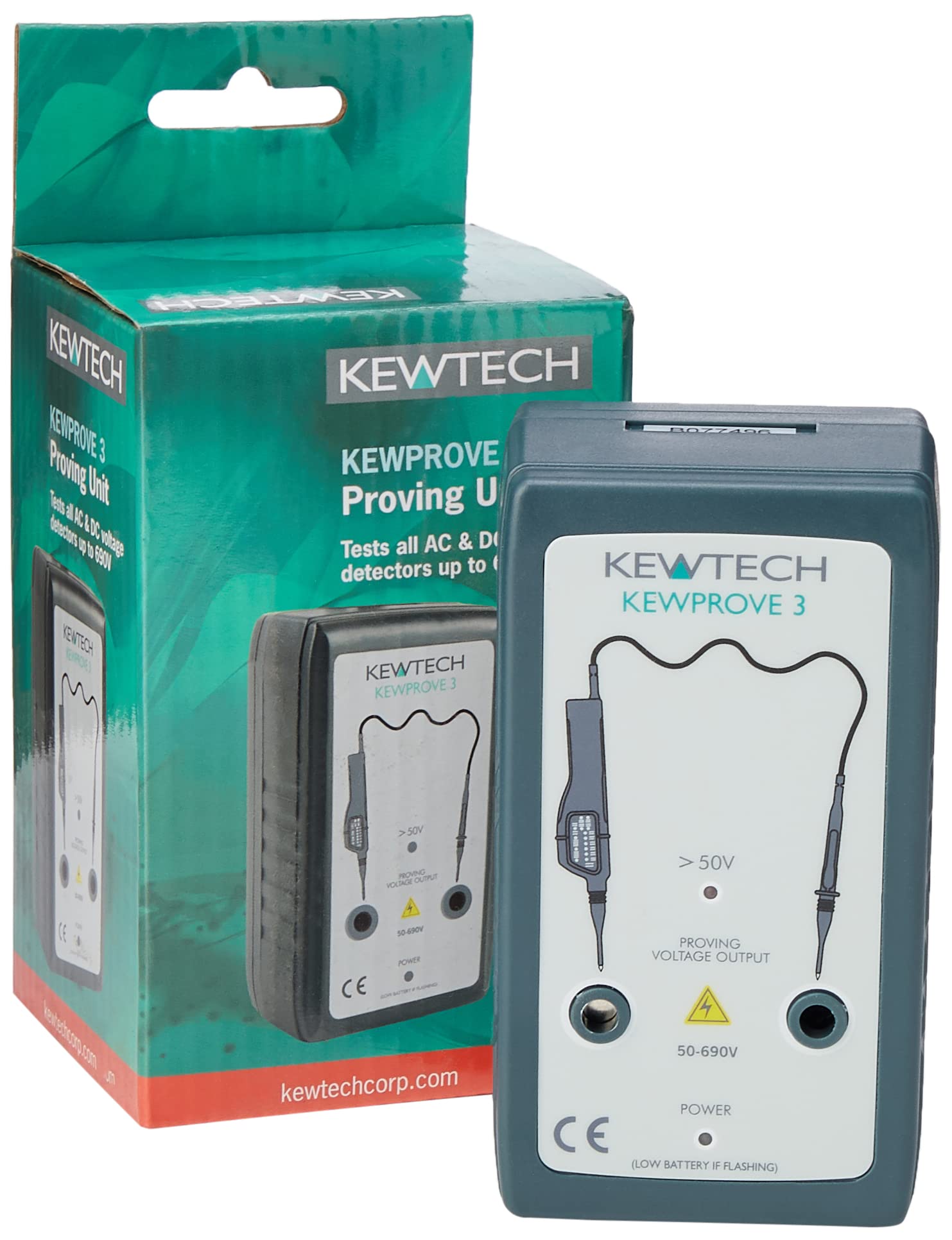 Kewtech KEWPROVE3 Proving Unit Device up to 690V