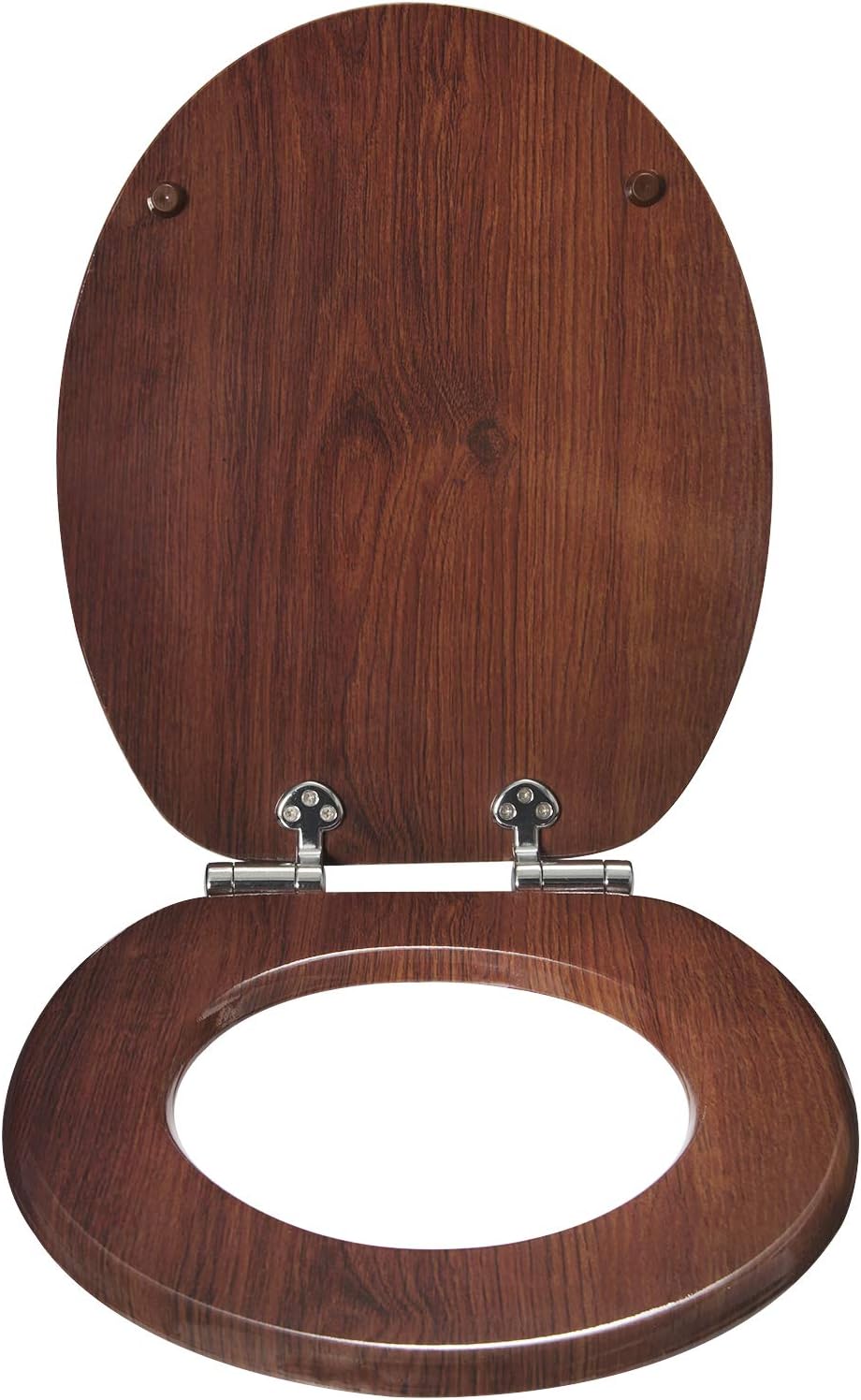 eSituro Wooden Toilet Seat,Soft Close Toilet Seat Lid Cover with