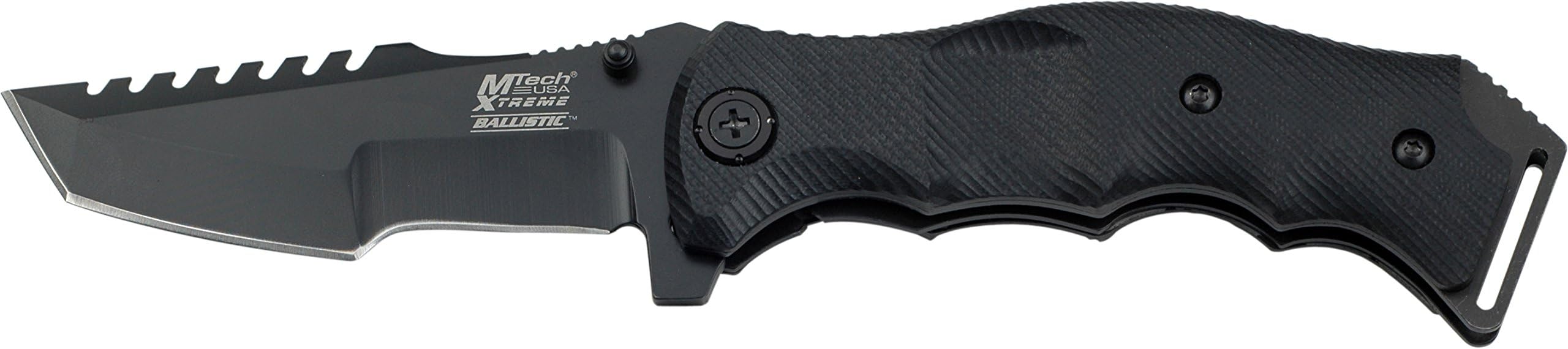 MTech USA Xtreme MX-A805 Series Spring Assist Folding Knife, Tanto Blade, 5-Inch Closed