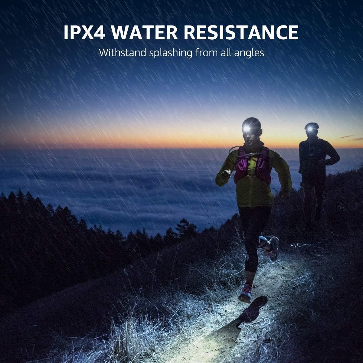 LED Headlamp Flashlights, Super Bright Head Lamps with Red Lights and 6 Modes, Compact and Lightweight, Perfect for Adults and Kids, Pack of 2, Batteries not included: Home Improvement