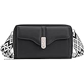 GOIACII Crossbody Bags for Women Small Purses Shoulder Bag with Wide Strap Leather