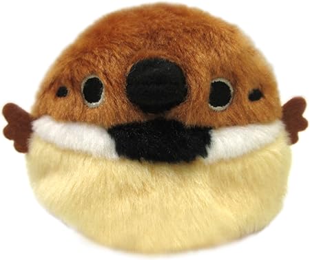 Amazon とりだんご スズメ ぬいぐるみ 高さ7cm おもちゃ おもちゃ