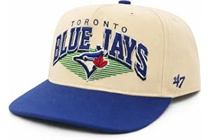 47 MLB Toronto Pomona Two Tone Adjustable Hitch Hat - Beige/Blue
