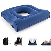 Multifunctional Seat Cushion,Inflatable Head Pillow,Adjustable Donut Pillow,Portable Backrest Cushion:Pressure Relief for Hem
