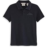 Scotch & Soda Boys Classic Polo, Short Sleeve Collared Shirt, Embroidered Logo