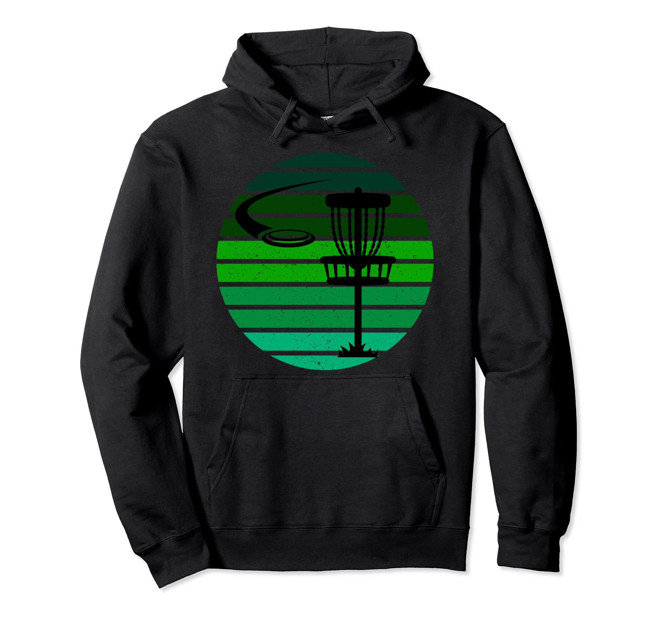 Disc Golf Frisbee Basket Towel Marker Game Pullover Hoodie