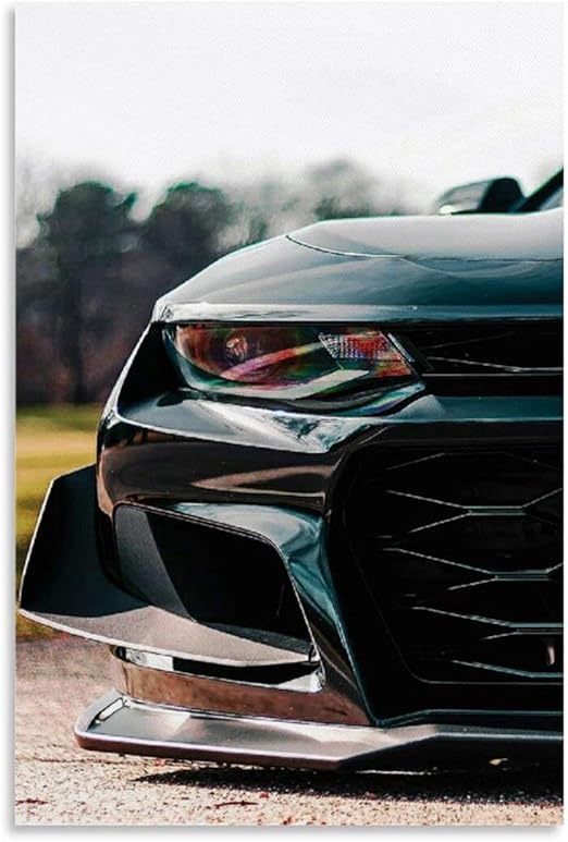 TWWT Car Poster Camaro Zl1 Poster Decorative TWWT Car Poster Camaro Zl1 Poster Decorative