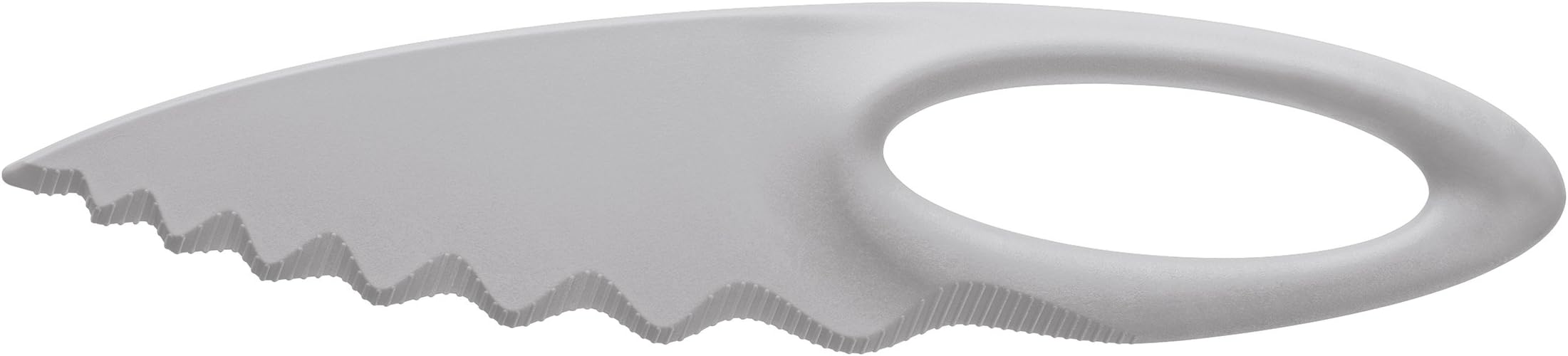 koziol gourmet knife Sahsa, thermoplastic, cool grey, 2.0 x 5.8 x 24.8 cm