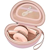 Headphone Case Compatible with Beats Solo 4/ Studio Pro x Kim Kardashian/ Solo3/ Studio3/ Solo Pro Bluetooth On-Ear Headphones Headset - Pink
