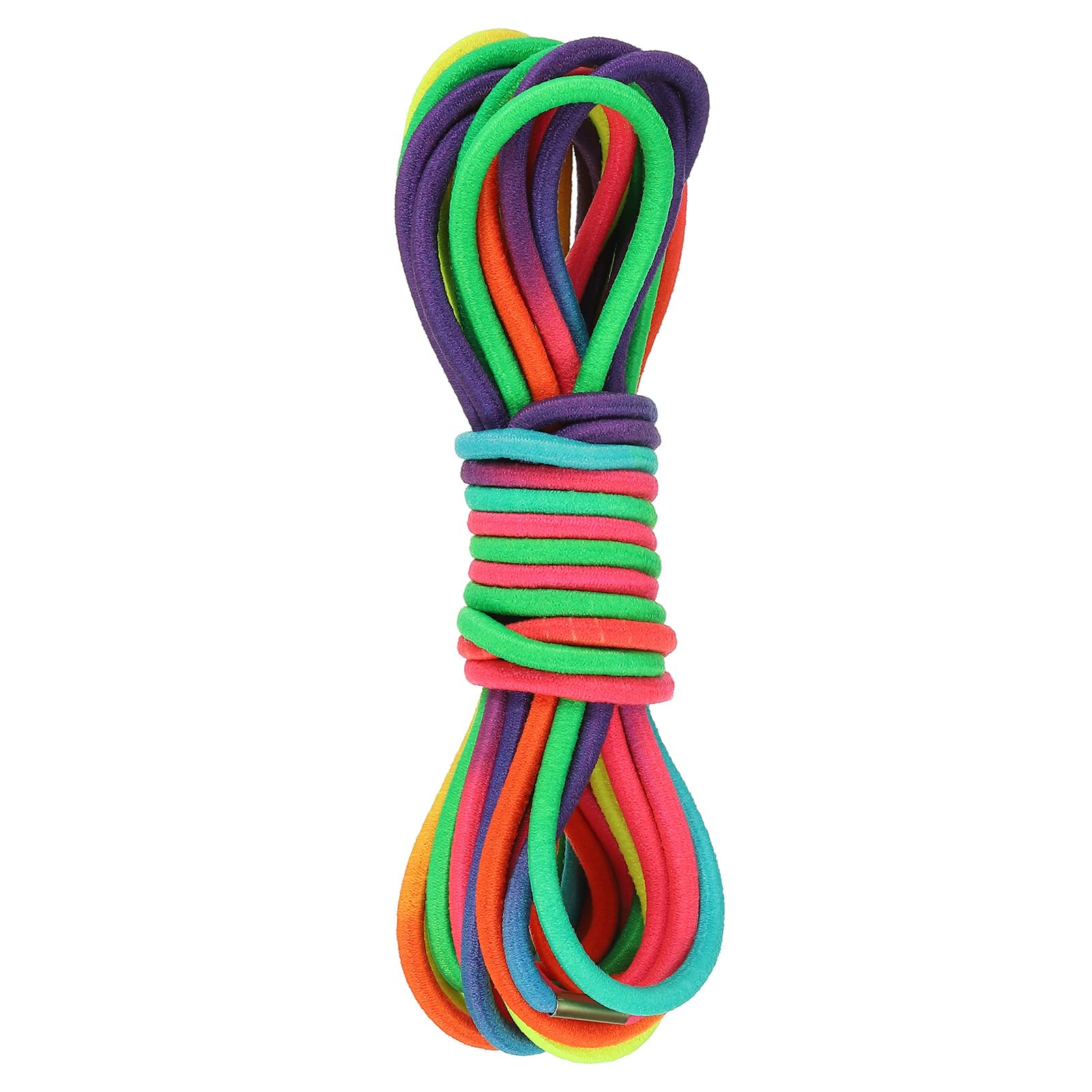 PATIKIL 23 Feet Chinese Jump Rope, Colorful Stretch Skip Rope Chinese Elastic Rope Ankle Jumping Rope for Outdoor Exercise, Multicolor
