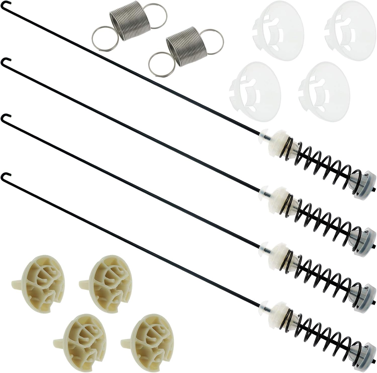 W10780048 Washer Suspension Rod Kit and 2 PCS W10400895