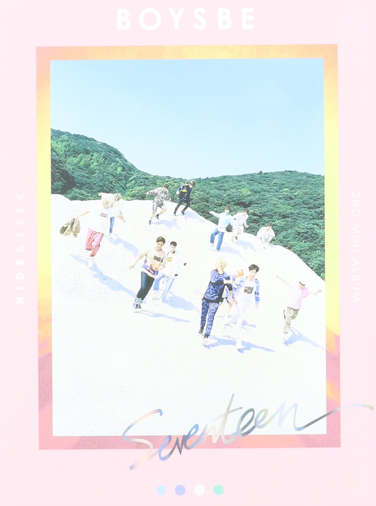 Seventeen Boys Be 2nd Mini Album Hide Ver Cd Photobook Photocard Postcard Map Sticker Buy Online In El Salvador At Elsalvador Desertcart Com Productid