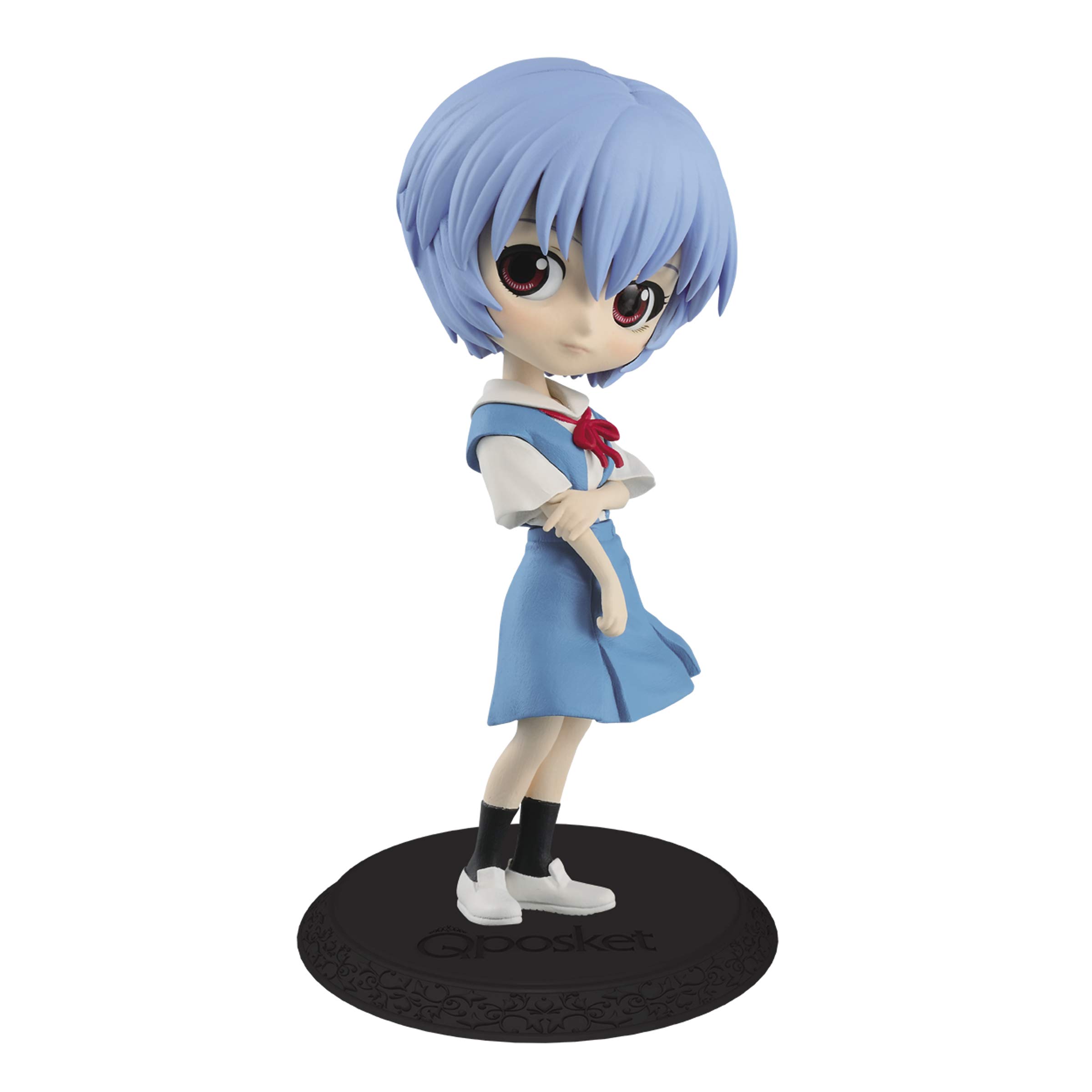 Banpresto Evangelion Q posket Figure Figurine 14cm Ayanami Rei normal color