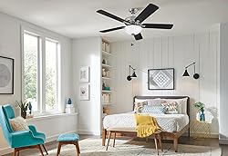 Hinkley Metro 52" LED Indoor Dual Mount Ceiling Fan