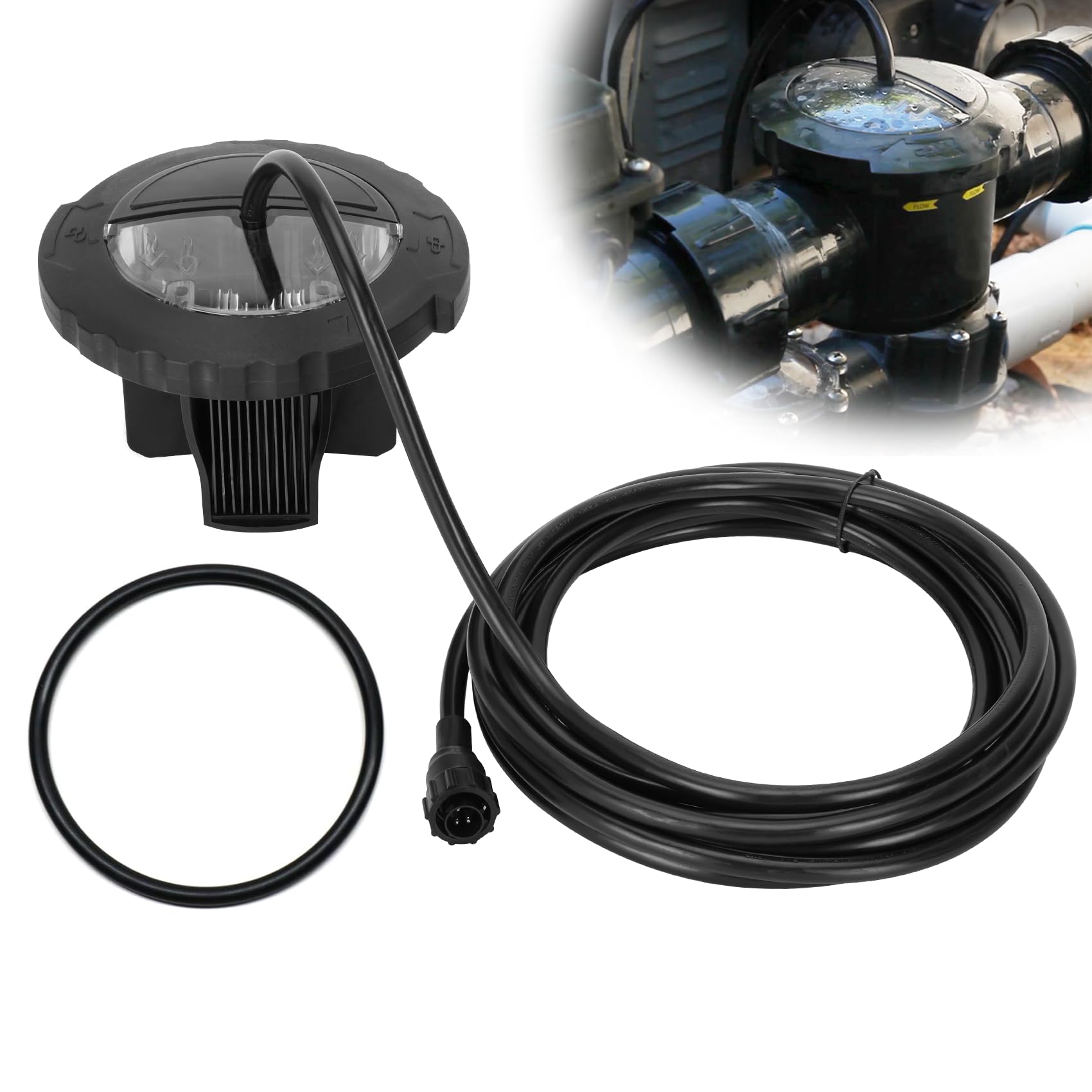 Photo 1 of Upgraded R0693900 Salt Cell Replacement for Jandy Pro Series TruClear 11K & 11KU – Titanium Alloy Blades with Precious Metal Coating, Leak-Free Seal, 50% Chlorine Savings, 8000+ Hour Lifespan