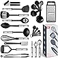 Kitchen Utensil Set 24 Nylon and Stainless Steel Utensil Set, Non-Stick and Heat Resistant Cooking Utensils Set, Kitchen…