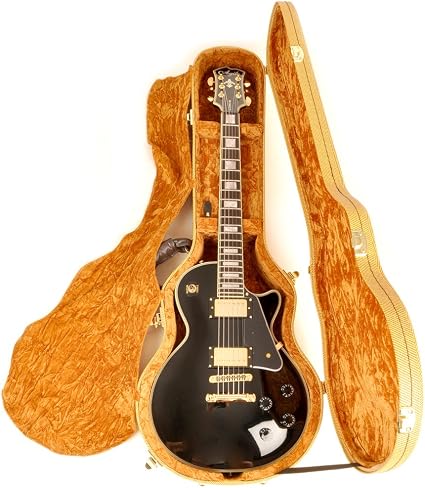 Douglas Electric Guitar - Amazon Com Douglas Egc 450lp Faux Tweed Gold Les Paul Case Musical Instruments