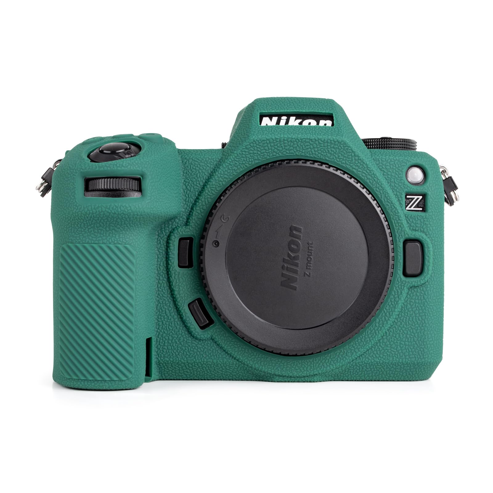 MUZIRI KINOKOO Soft Silicone Case Compatible for Nikon Z6 III Z 6III Z6III Digital Camera, Protective Case for Nikon Z6-III Z 6III Camera - Anti-Slip & Anti-Scratch Enhanced Grip to Camera - Green