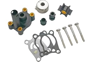 SeaSierra 396644 Water Pump Impeller Kit with Housing for Johnson Evinrude 4 4.5 5 6 8 HP Outboard Engines Replacement 389844