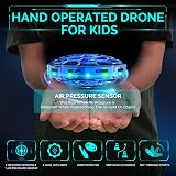 semai Flying Drone for Kids 360° Gesture UFO with LED Lights 6+ Gift view 3