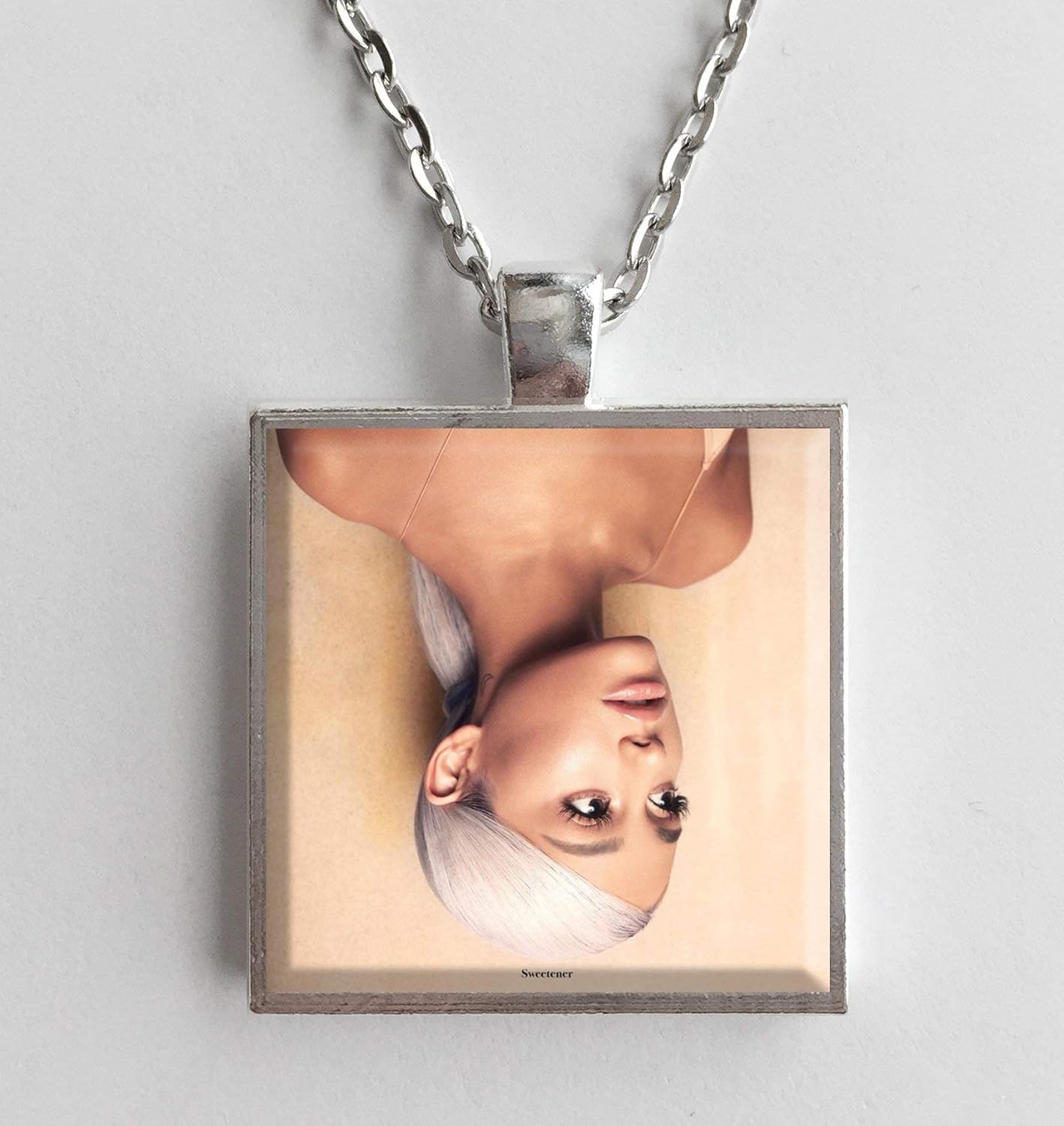 Amazoncom Album Cover Art Necklace Ariana Grande Sweetener