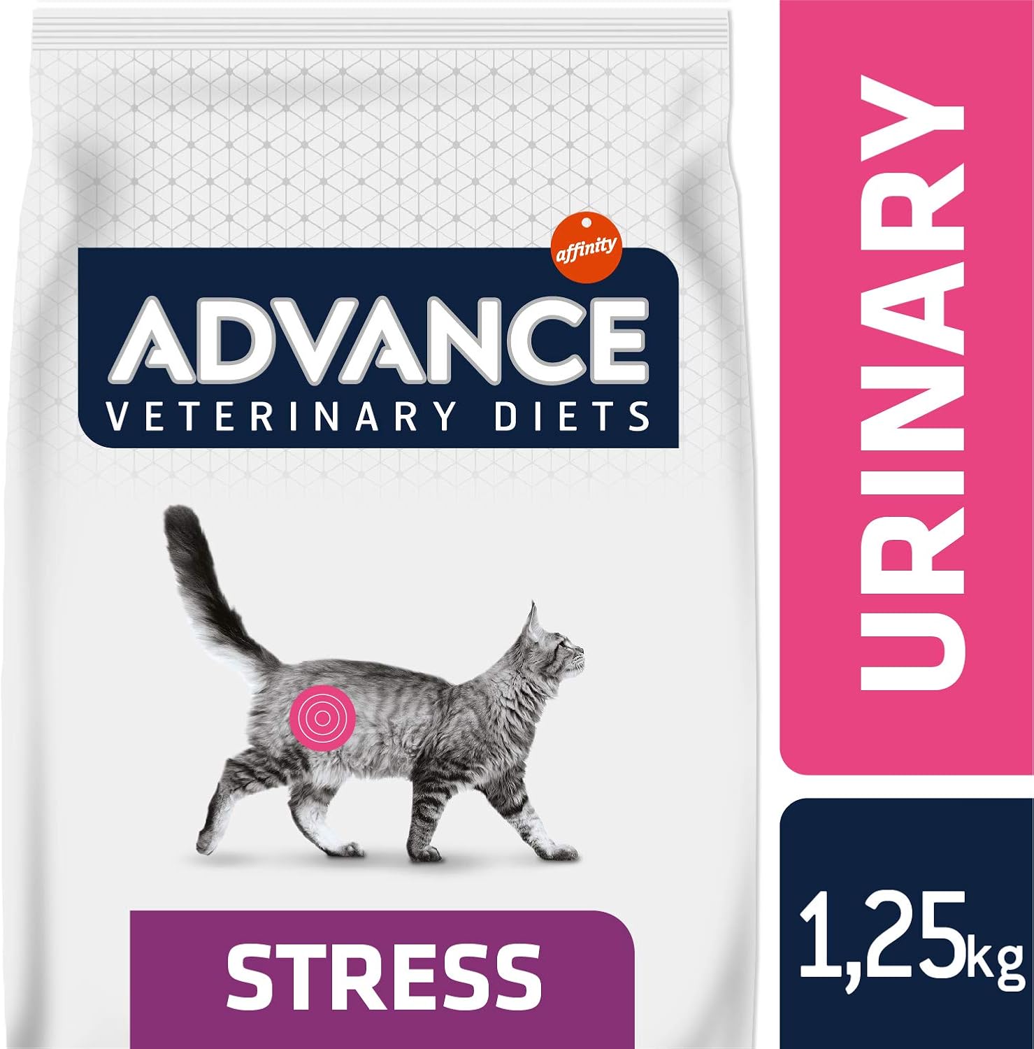 Advance Veterinary Diets Urinary Stress, Cat Food for Urinary Transport Protection 1.25 kg, Black/White, 1.25 kg (Pack of 1) - Image 3