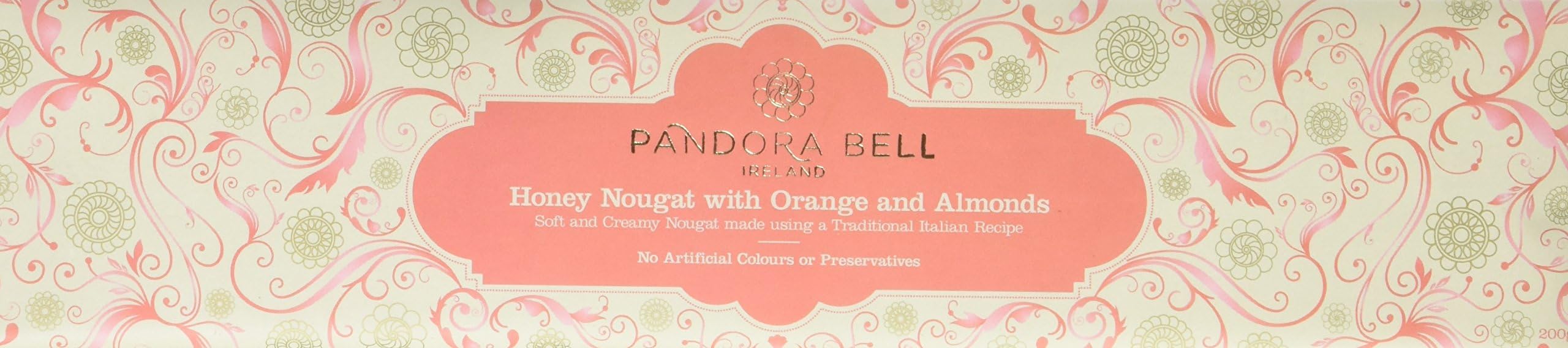 Pandora Bell Honey Nougat with Orange and Almonds 200 g