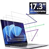 3 Pcs 17.3" Anti Blue Light Screen Protector