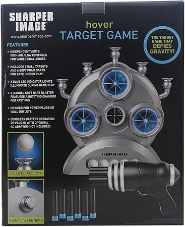 sharper image hover ball target game