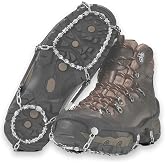 Yaktrax Diamond Grip - Full-Foot Traction on Ice, Snow, & Multi-Terrain Surfaces - Swiveling Diamond Bead Grip Points - Cold-