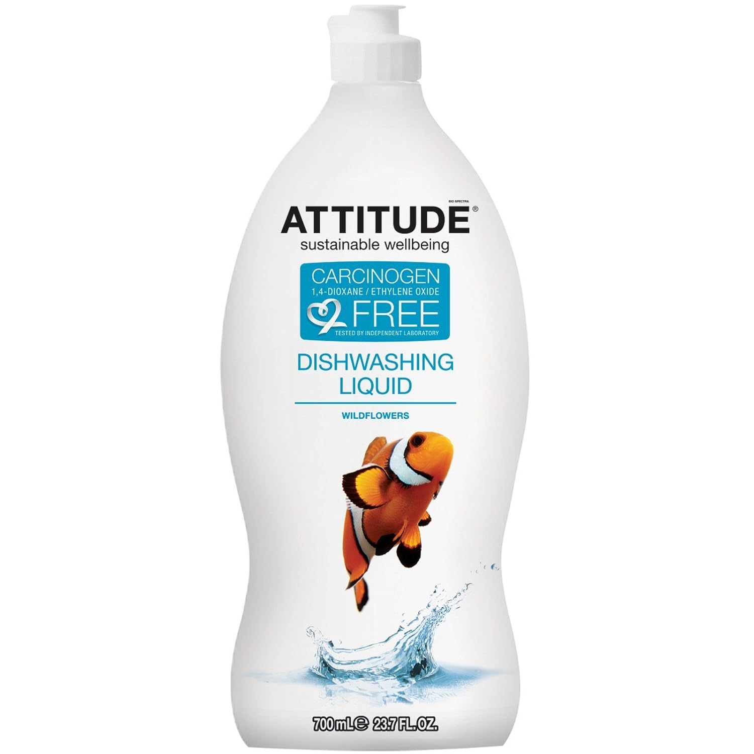 Средство для мытья посуды attitude иланг-иланг/лайм 700мл (626232131734)
