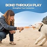 Fur & Bone 10-Pack Puppy Chew Toys - Indestructible Rope & Squeaky Teething view 6