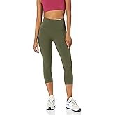 Amazon Essentials Women's Active Sculpt High Rise Capri Legging (Available in Plus Size)
