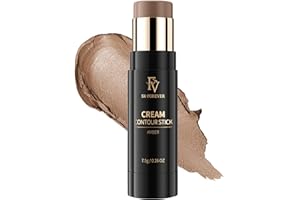 FV Contour Stick Cool Toned, Creamy, Blendable Formula for a Natural, Waterproof Finish, Long-Lasting Face Sculpting Makeup For Fair to Light Skin, Cruelty-Free & Beginner Friendly, Shade 01 Amber
