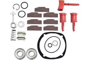 2135 Overhaul Kit Compatible with for IR 2135 Series 2 Inch Wrench Including 2135 TK2 Tune Up Kit, 2135 K75 Button Kit, 2135 