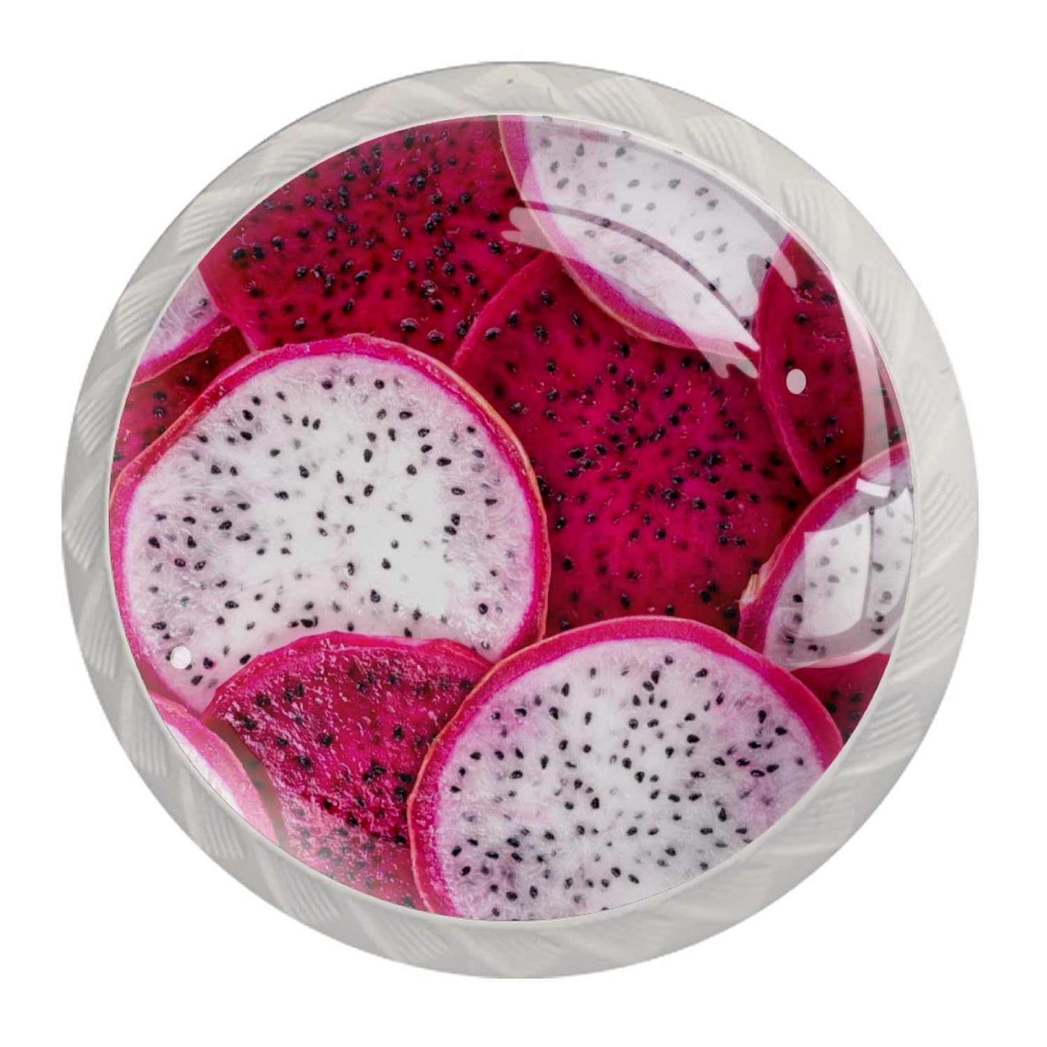 Kommode Schubladen Knopf Rote weiße Drachenfrucht Küchenschrankknöpfe