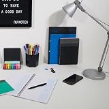 nu: Craze Cloud Range A5 Blue Wirebound Notebook 110 Pages FSC view 4