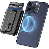 ESR for MagSafe Wallet, 5-Card Holder, Secure-Grip Finger Loop, Magnetic Wallet for iPhone 17e/17/16/15/14/13/12 Series & Goo