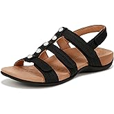 Vionic womens Amber Pearl Ankle Straps