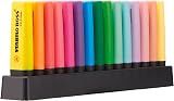 STABILO BOSS ORIGINAL Highlighter Deskset 15 with 9 Neon and 6 Pastel Colours