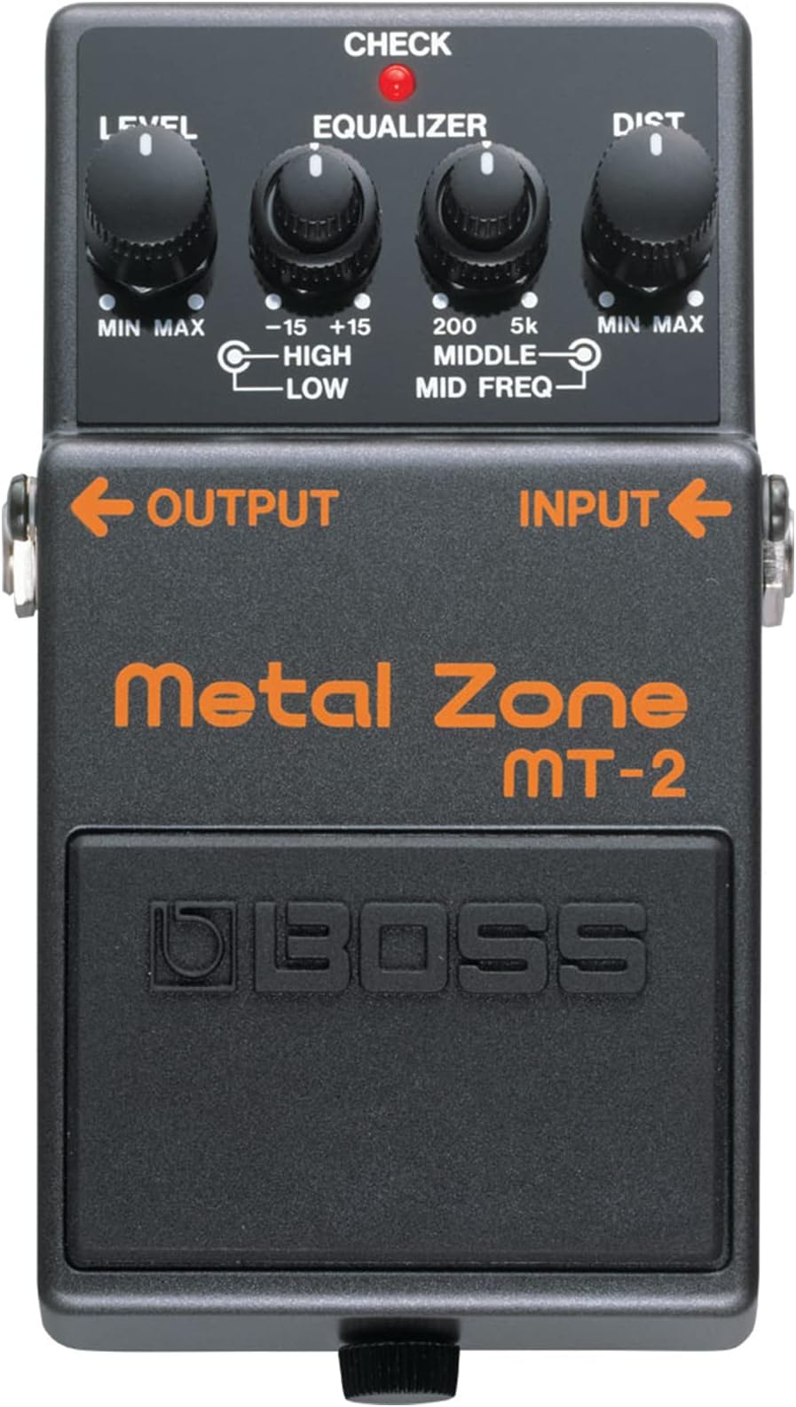 BOSS MT-2 Classic Metal Zone Effects Pedal High-Gain Distortion