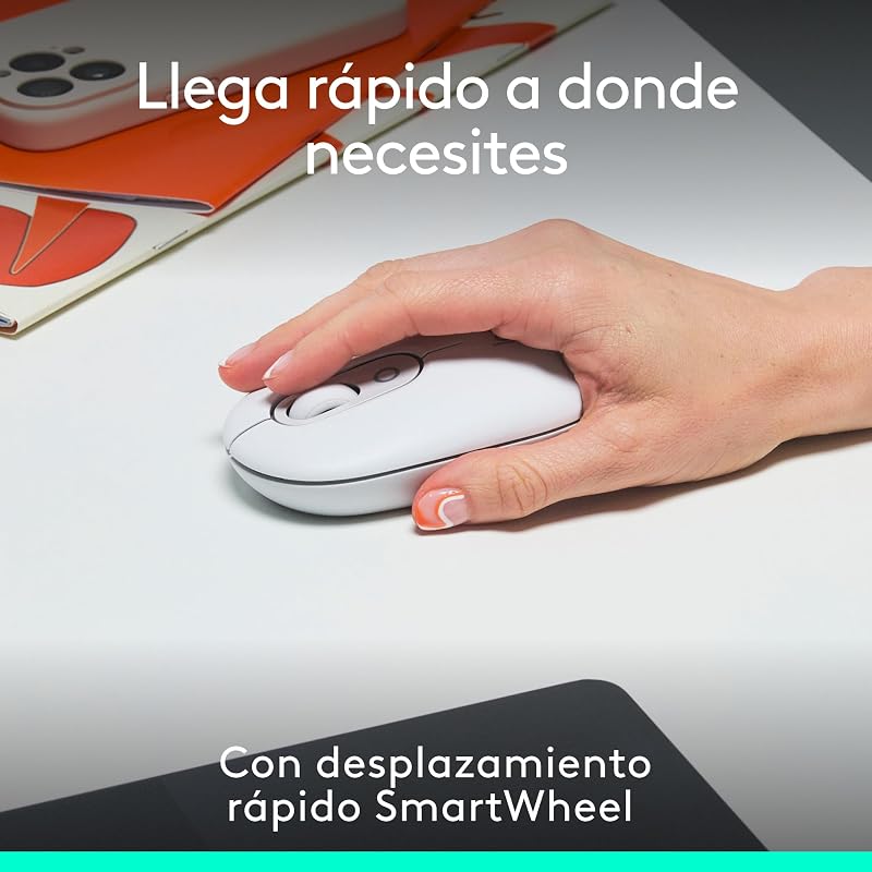 Pop Mouse, ratón inalámbrico Bluetooth Compacto y portátil