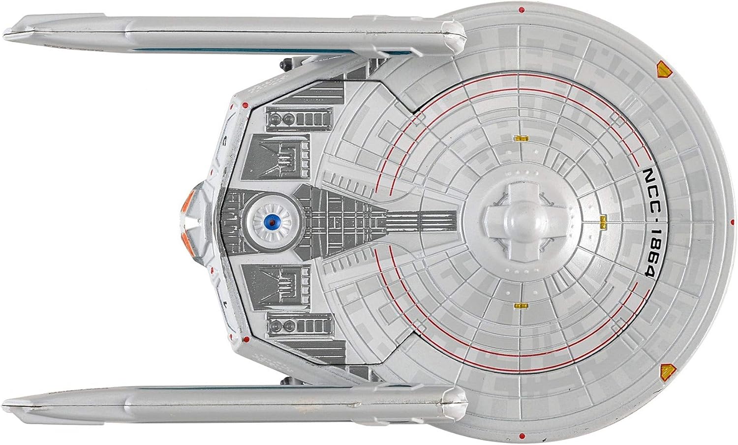 Hero Collector | Star Trek The Official Starships Collection | Eaglemoss Model Ship Box U.S.S. Reliant NCC-1864 Miranda Class: Toys & Games