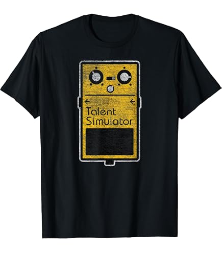 Guitar Effects Pedal/Stomp Box Rock T Shirt T-Shirt : Clothing, Shoes & Jewelry